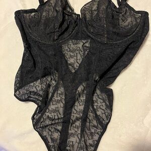 Black Lace Bodysuit